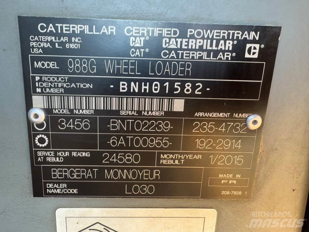 CAT 988G Фронтальні навантажувачі