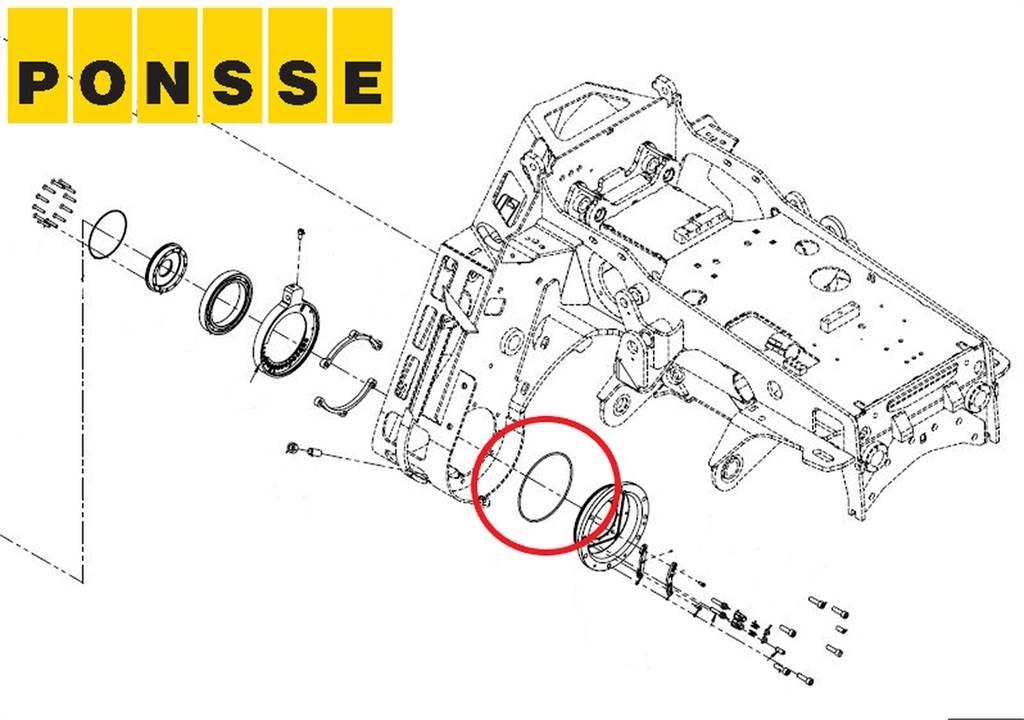 Ponsse 0059913 Транспортерні крани