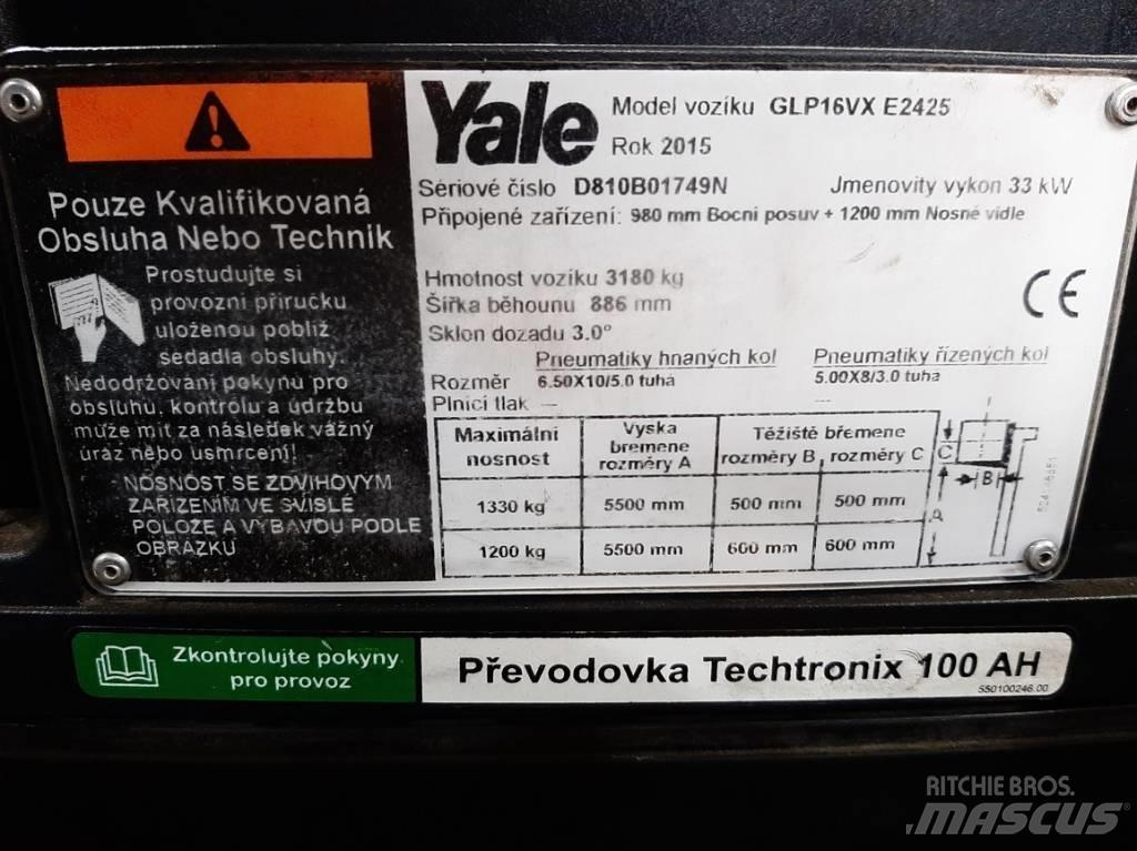Yale GLP16VX Газові навантажувачі