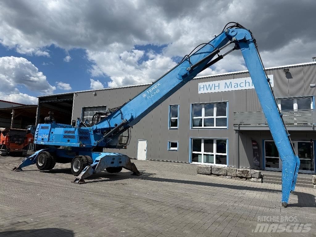Fuchs MHL 350 D Перевантажувачі металобрухту/промислові навантажувачі