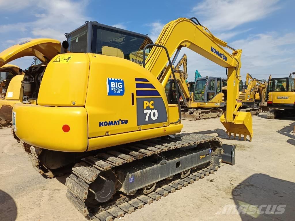 Komatsu PC 70 Середні екскаватори 7т. - 12т.