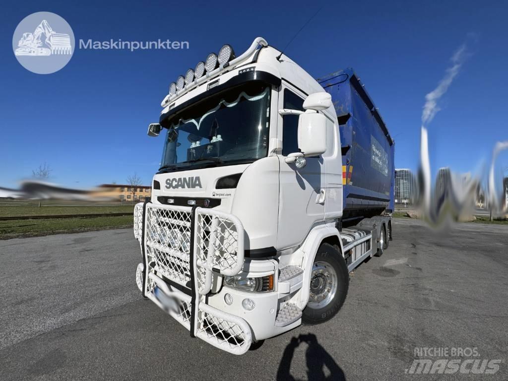 Scania G 490 Вантажівки з гаковим підйомом