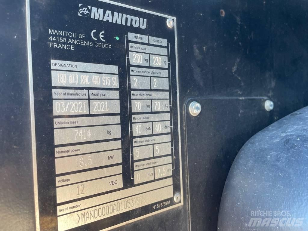 Manitou 180 ATJ Колінчаті підйомники