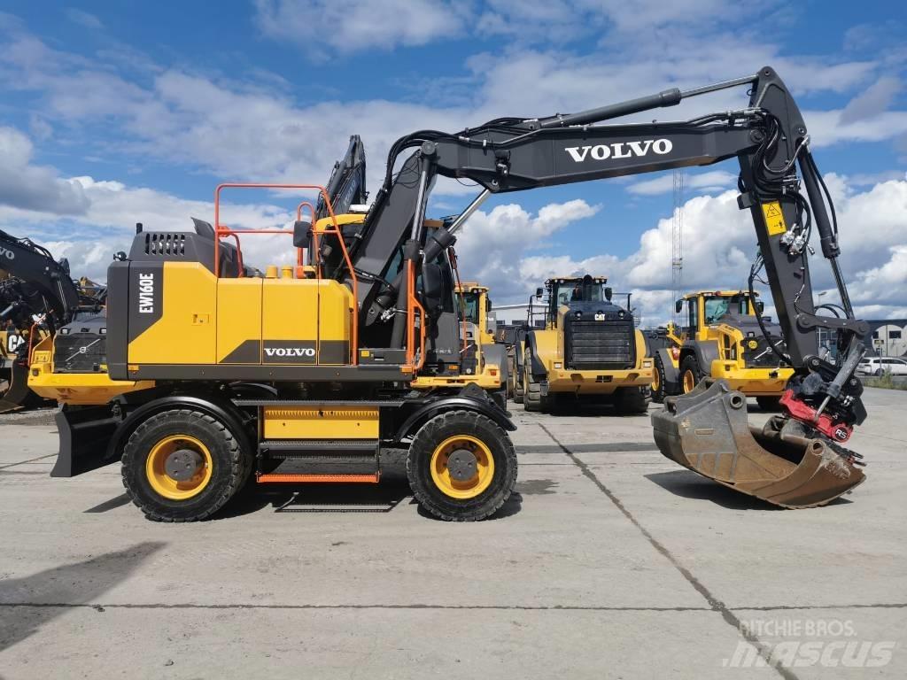 Volvo EW 160 E Колісні екскаватори