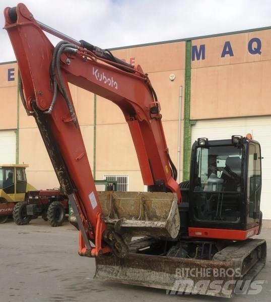 Kubota KX 080-4 Середні екскаватори 7т. - 12т.