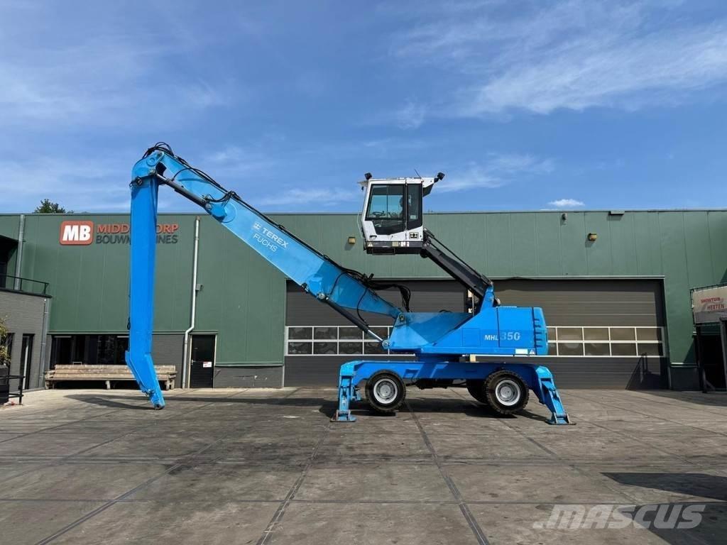 Fuchs MHL 350 Перевантажувачі металобрухту/промислові навантажувачі