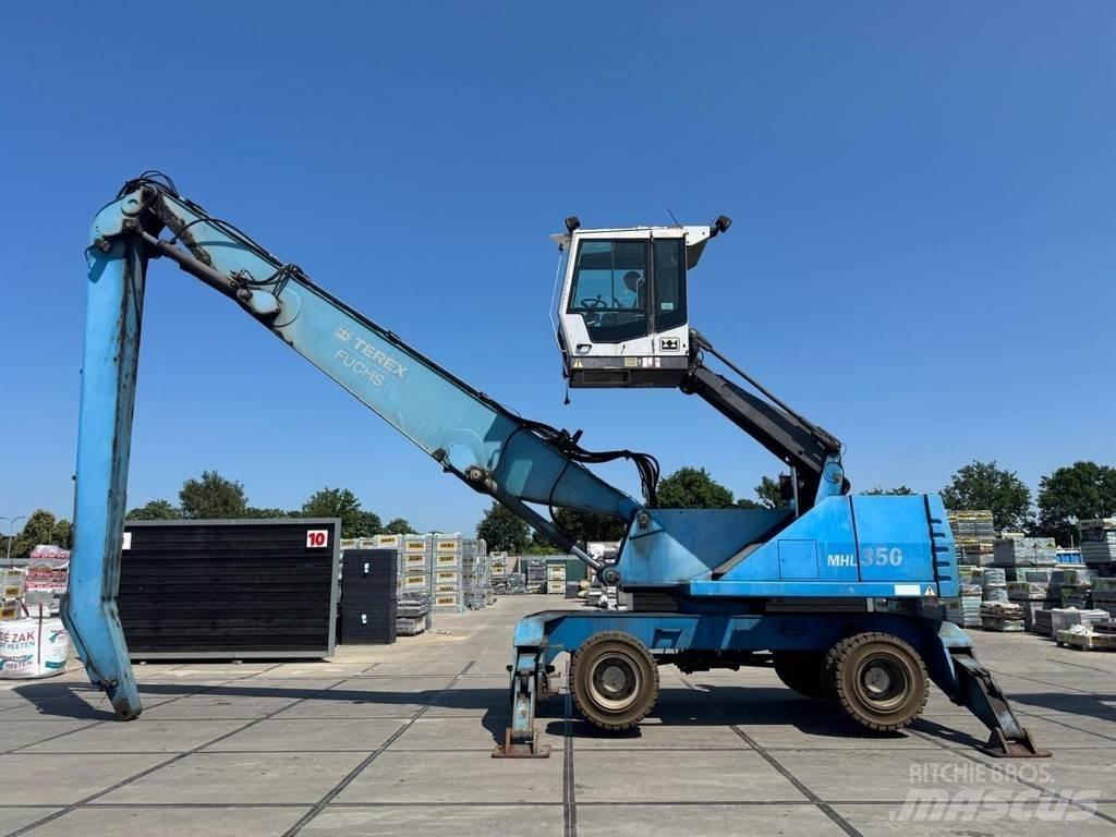 Fuchs MHL 350 Перевантажувачі металобрухту/промислові навантажувачі
