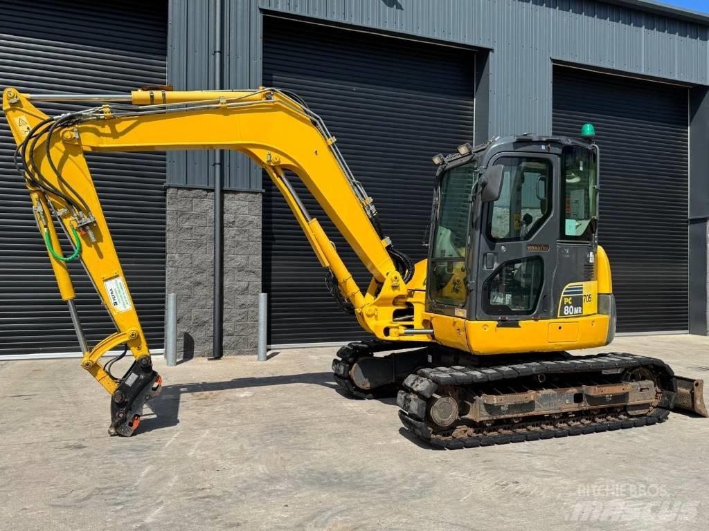 Komatsu PC 80 MR-3 Середні екскаватори 7т. - 12т.