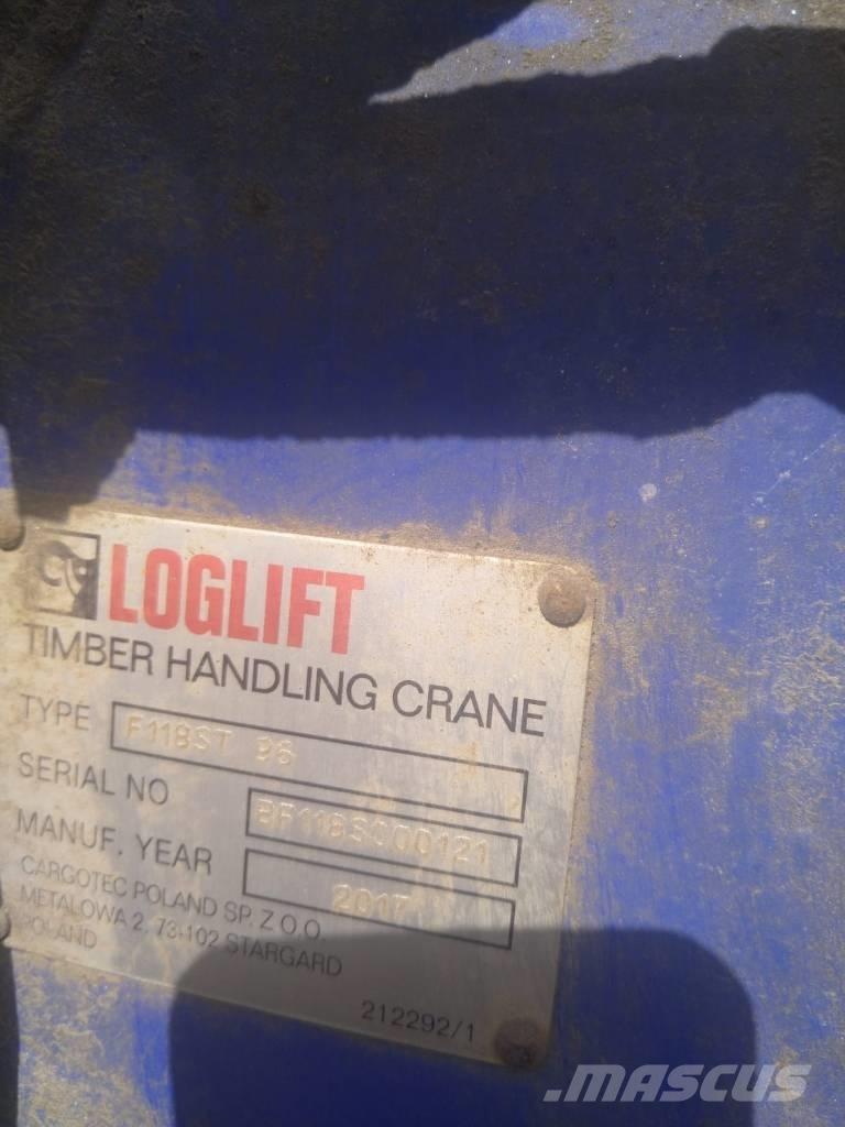 Loglift F118ST Лісозаготівельні крани