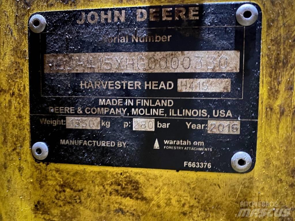 John Deere H 415 Валочні головки