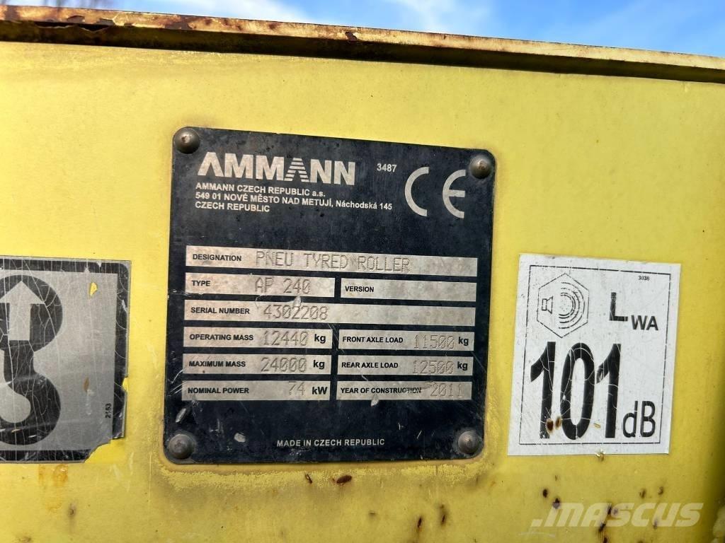 Ammann AP 240 Пневматичні катки