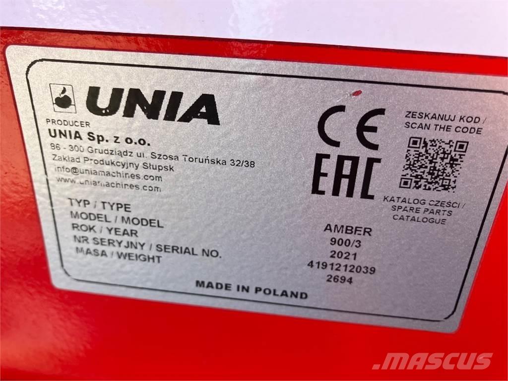 Unia Amber 900/3 Сівалки