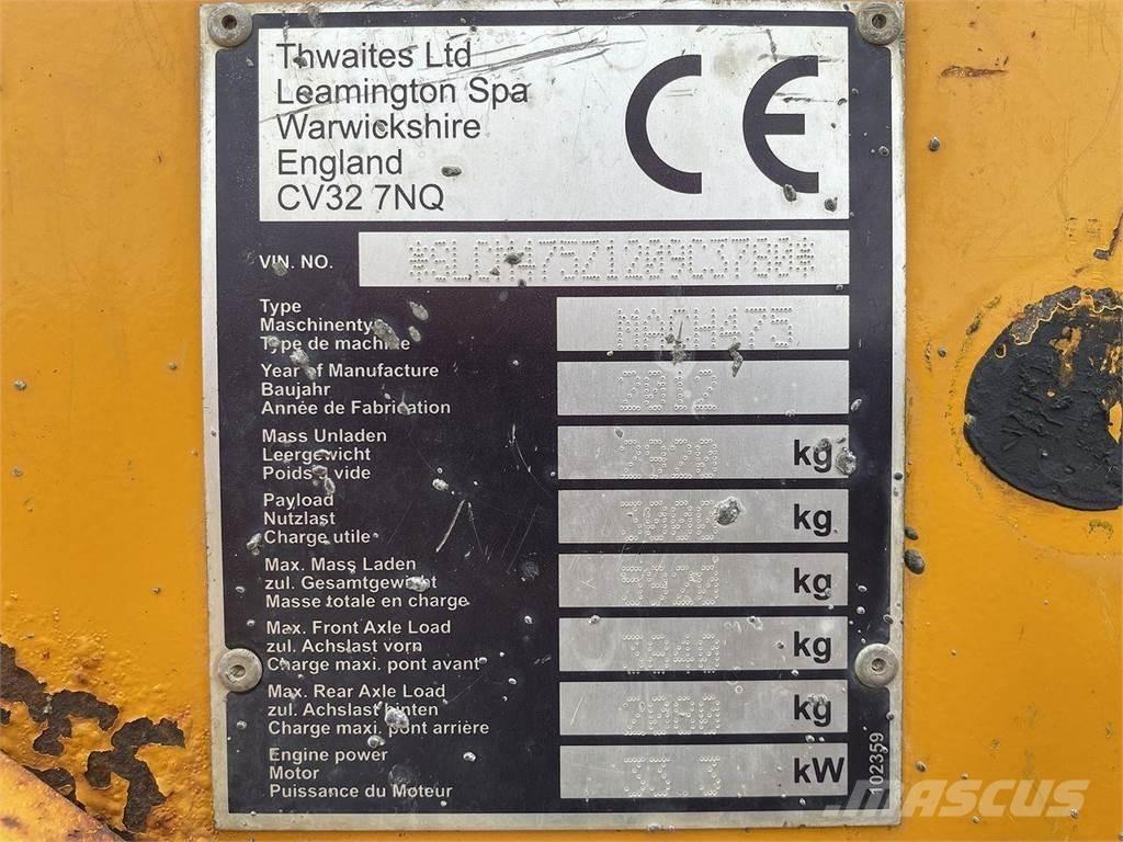 Thwaites 3 ton Міні самоскиди