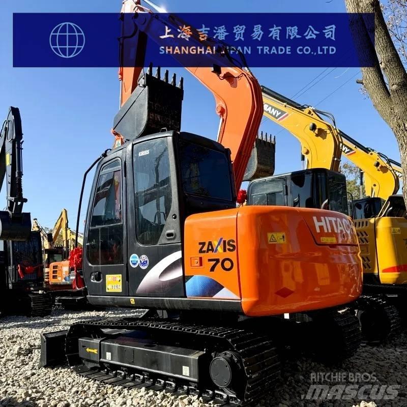 Hitachi ZX 70 Міні-екскаватори < 7т