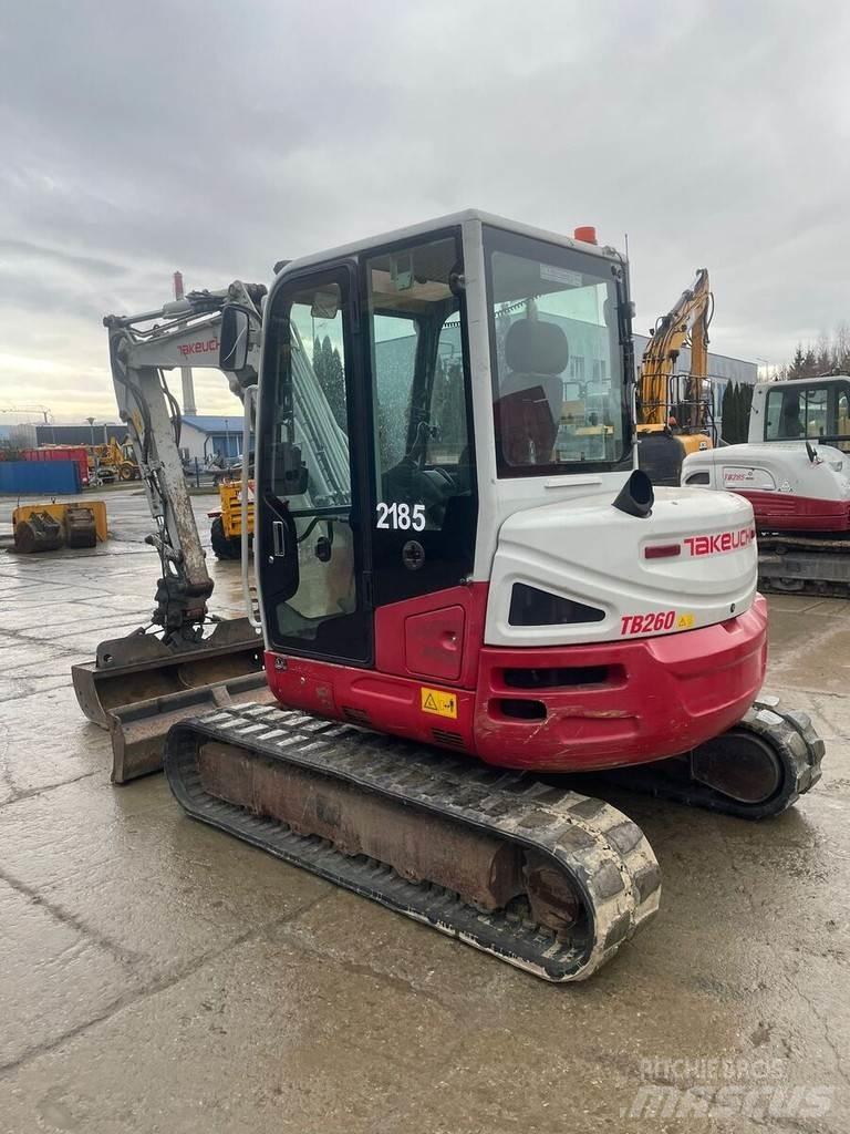Takeuchi TB260 Міні-екскаватори < 7т