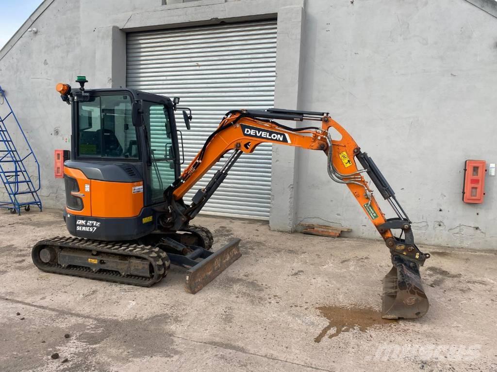 Develon DX 27 Z-7 Міні-екскаватори < 7т