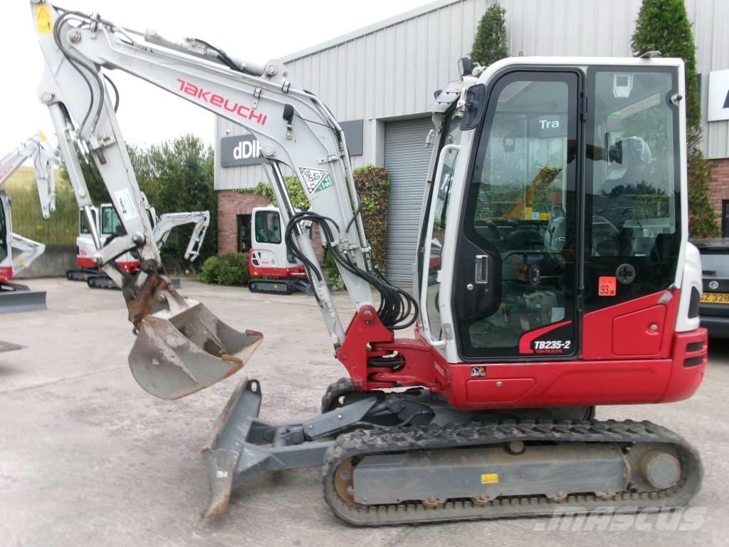 Takeuchi TB235-2 Міні-екскаватори < 7т