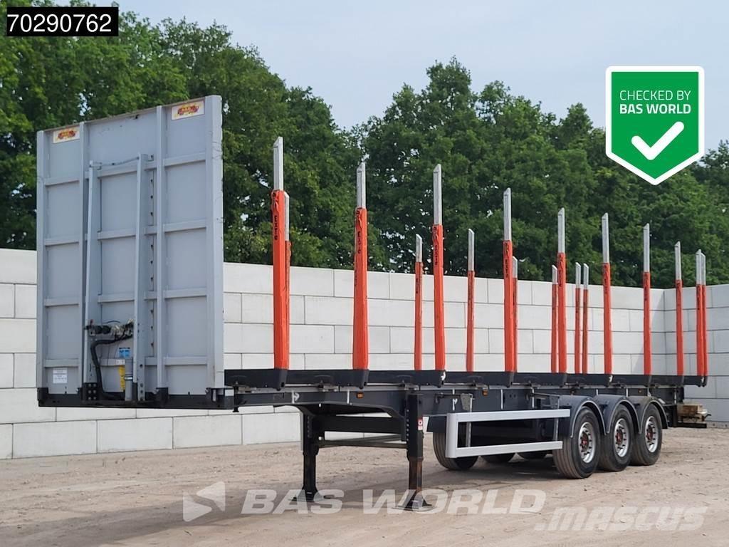 A&D LPRS24 3 axles Напівпричепи-лісовози
