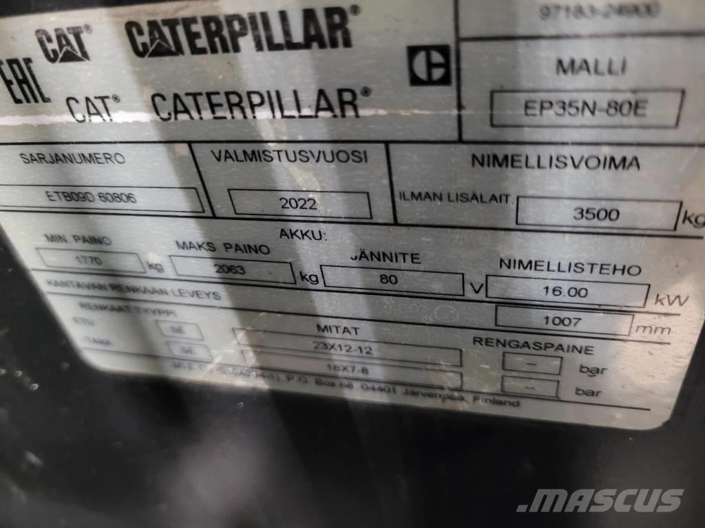 CAT EP 35 N Електронавантажувачі