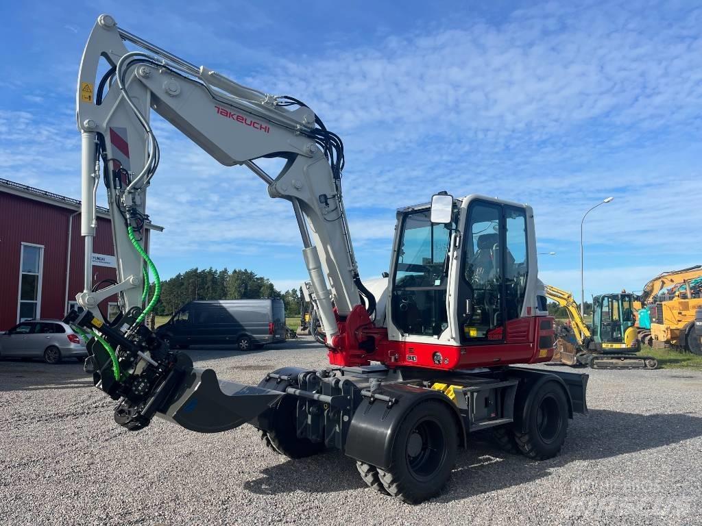 Takeuchi TB 395 W Колісні екскаватори