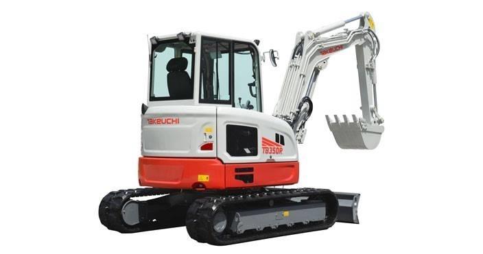 Takeuchi TB 350R Міні-екскаватори < 7т