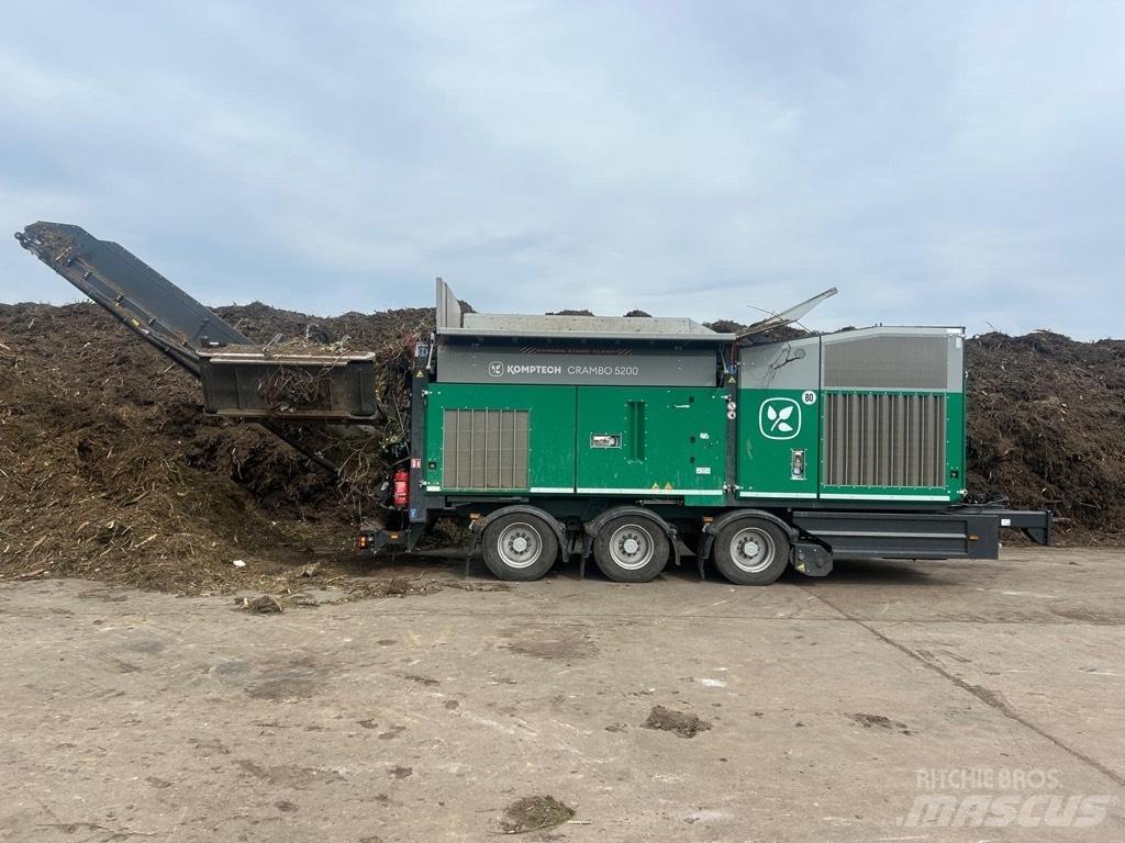 Komptech Crambo 5200 Знищувачі сміття  (шредери)
