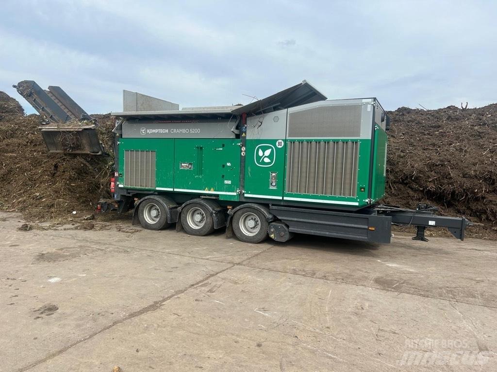 Komptech Crambo 5200 Знищувачі сміття  (шредери)