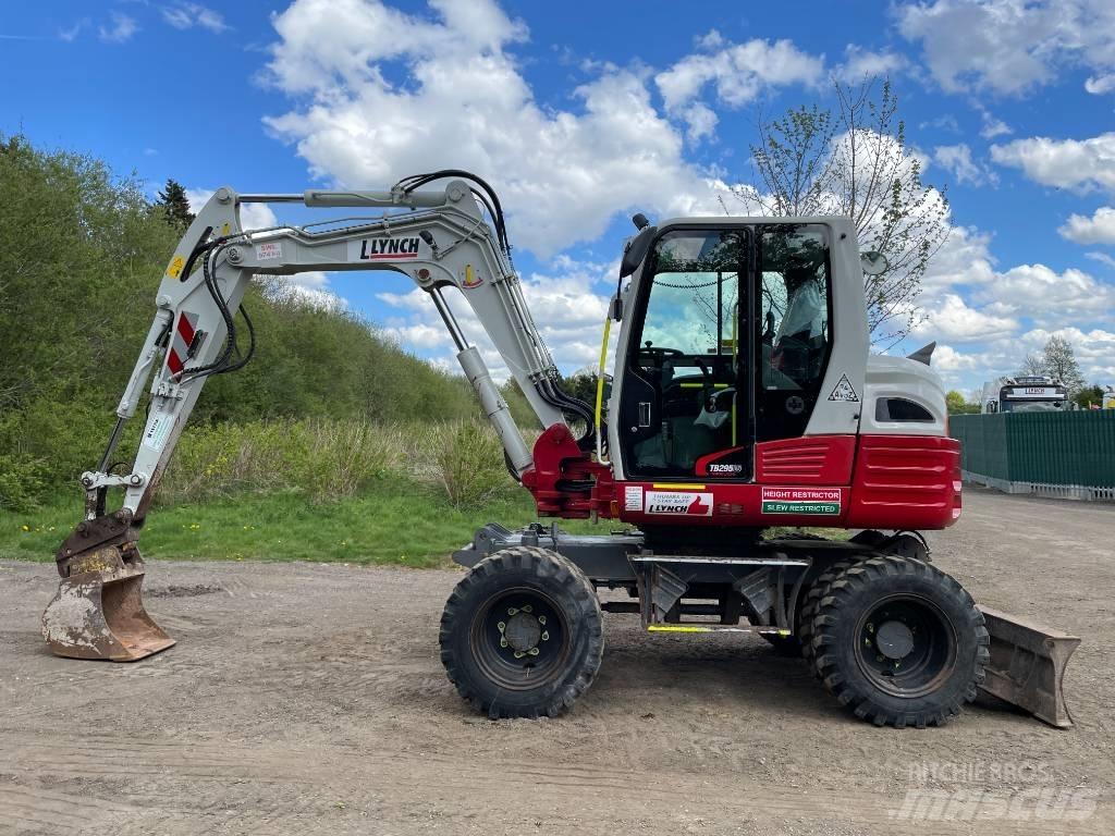 Takeuchi TB 295 W Колісні екскаватори