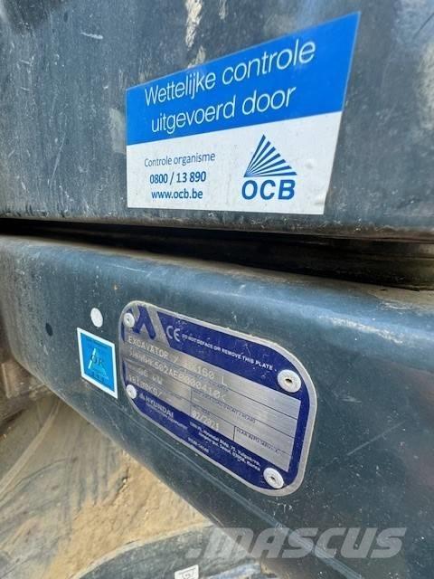 Hyundai HX 160 Гусеничні екскаватори