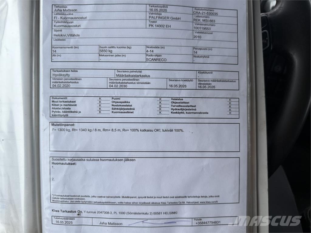 Volvo FH13 6X2 Автокрани