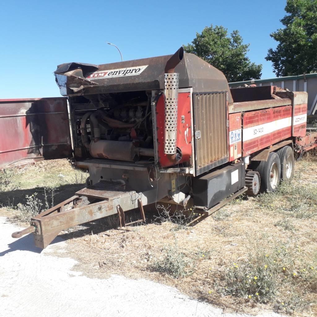 Tim ENVIPRO SD1400 Подрібнювачі деревини