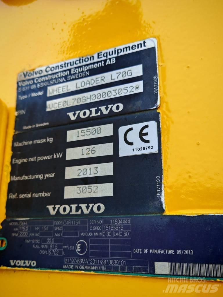 Volvo L 70 G Фронтальні навантажувачі