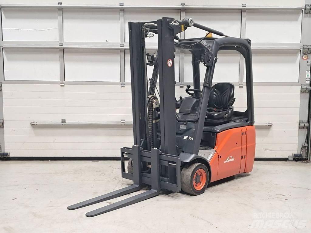 Linde E16C-01 Електронавантажувачі