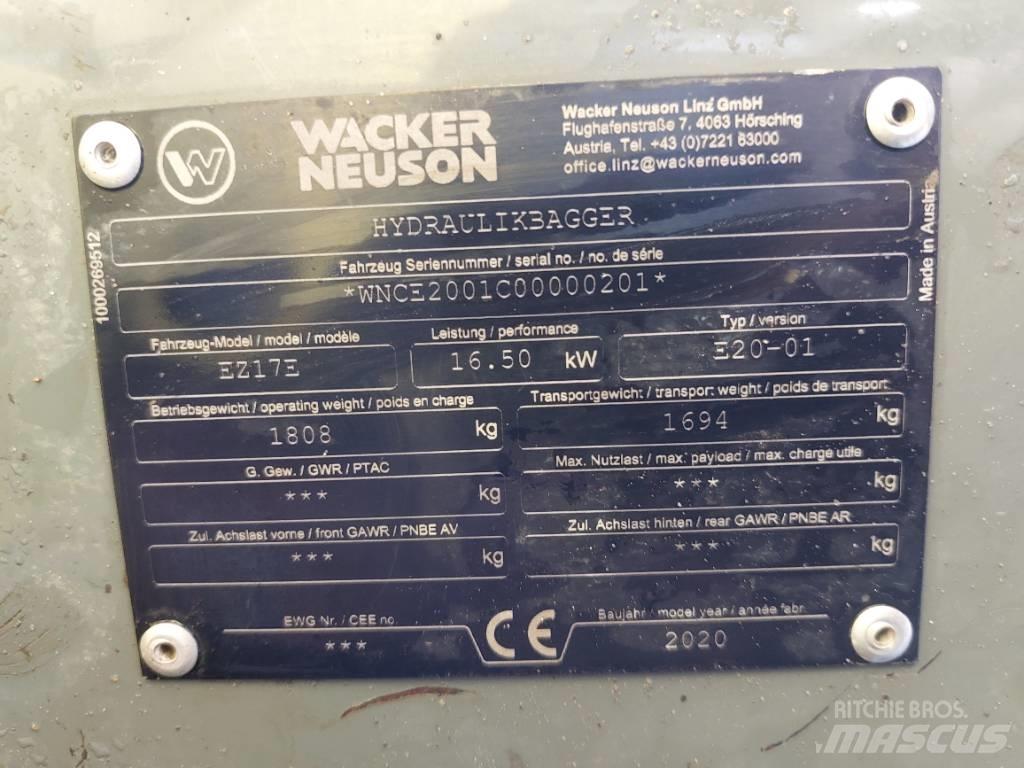 Wacker Neuson EZ17e Гусеничні екскаватори