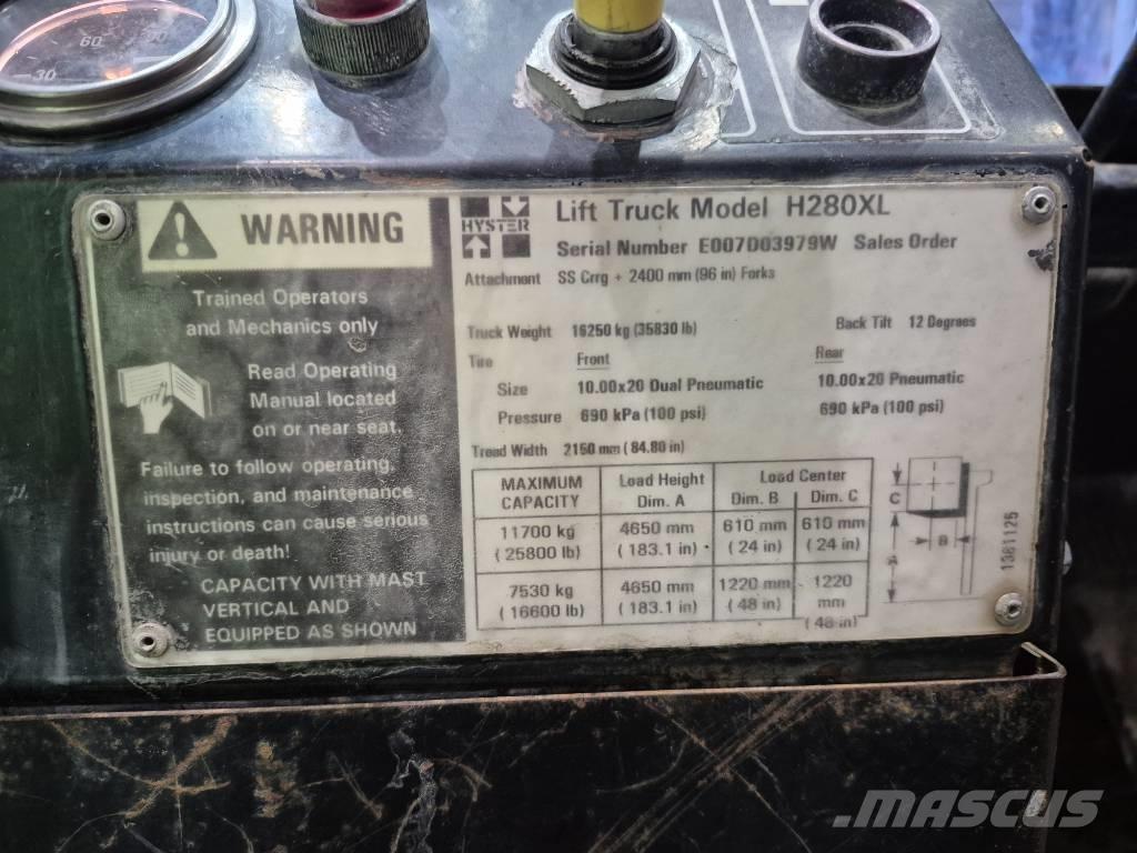 Hyster H 280 XL Інше