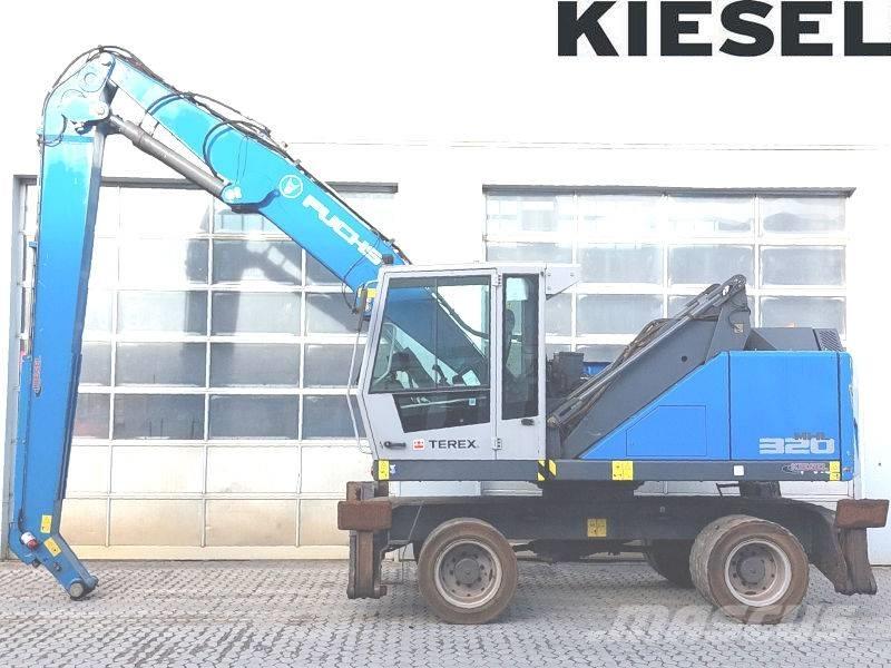 Fuchs MHL 320 F Перевантажувачі металобрухту/промислові навантажувачі