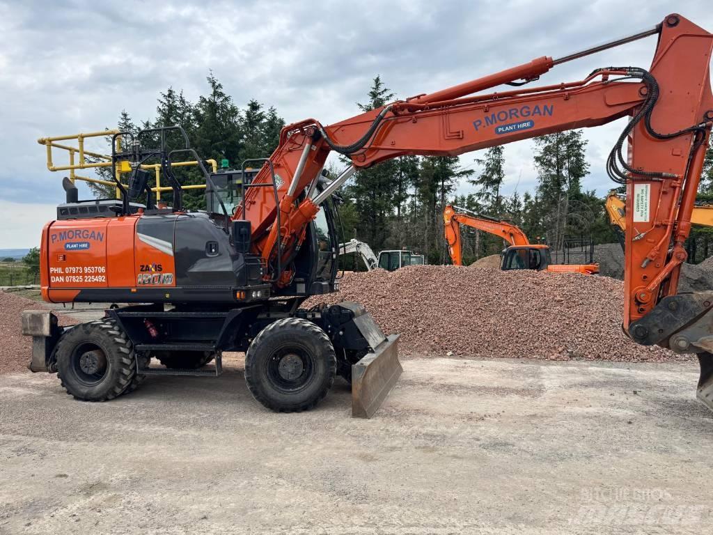 Hitachi ZW 180 Колісні екскаватори