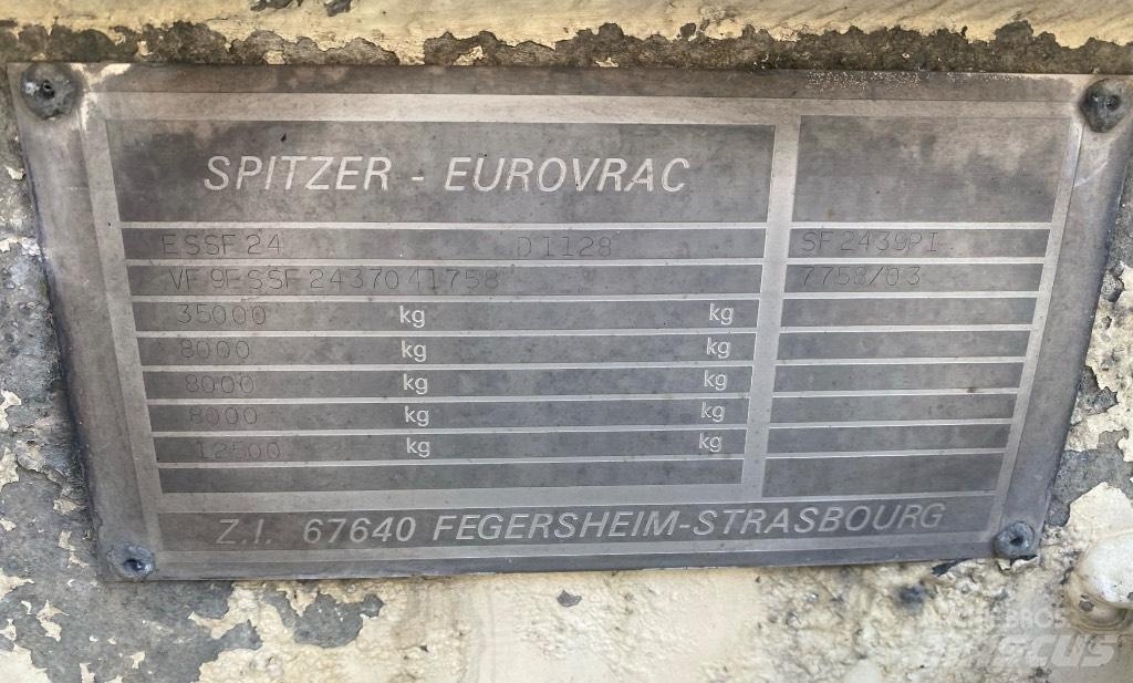 Spitzer SF2439PI Напівпричепи-автоцистерни