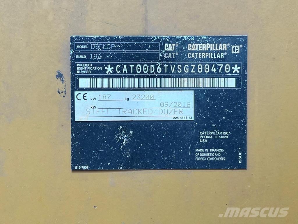 CAT D6T LGP Гусеничні бульдозери