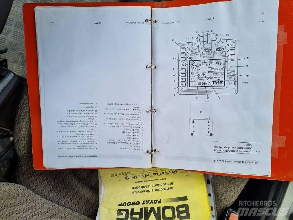 Bomag BW 174 A P AM Котки тротуарні