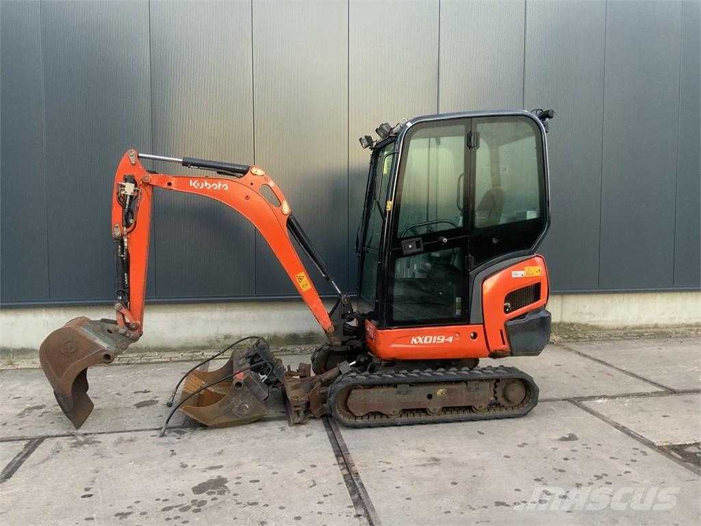 Kubota KX 019-4 Міні-екскаватори < 7т