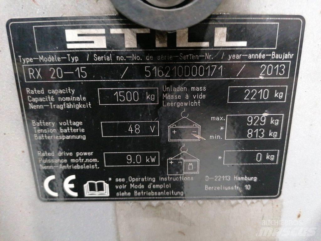 Still RX20-15 Електронавантажувачі