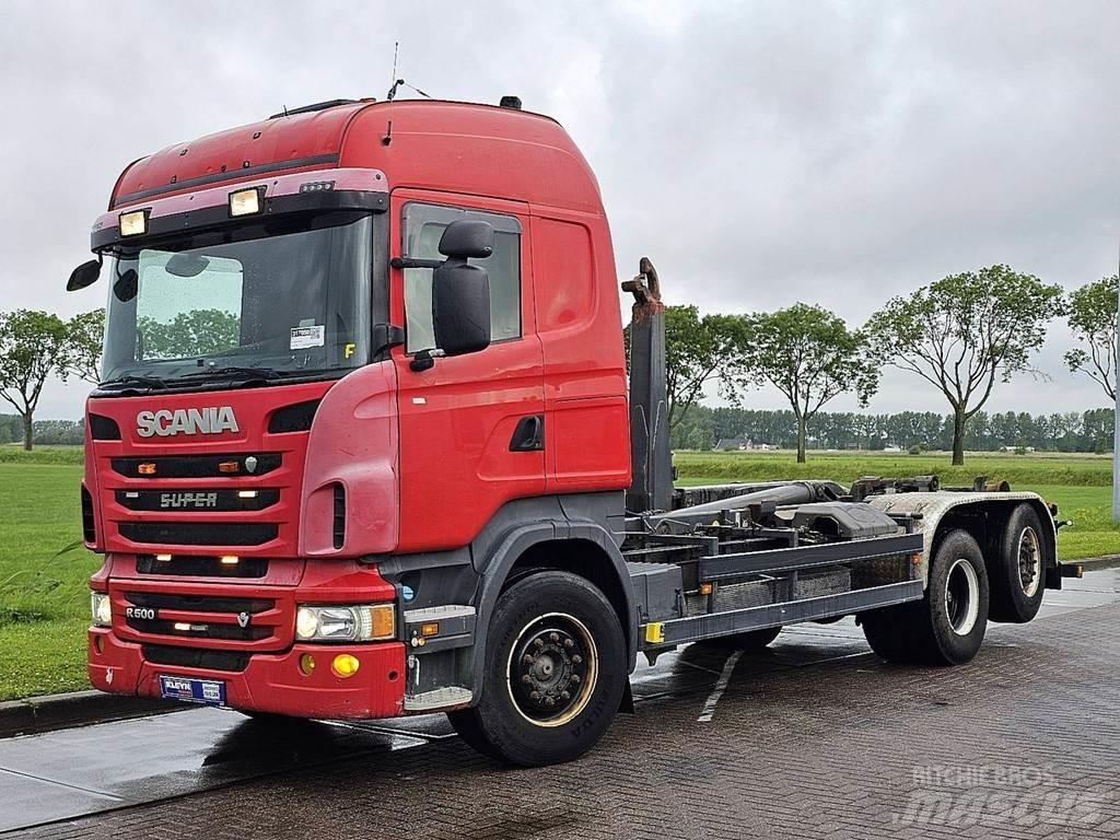 Scania R500 6x2*4 Вантажівки з гаковим підйомом