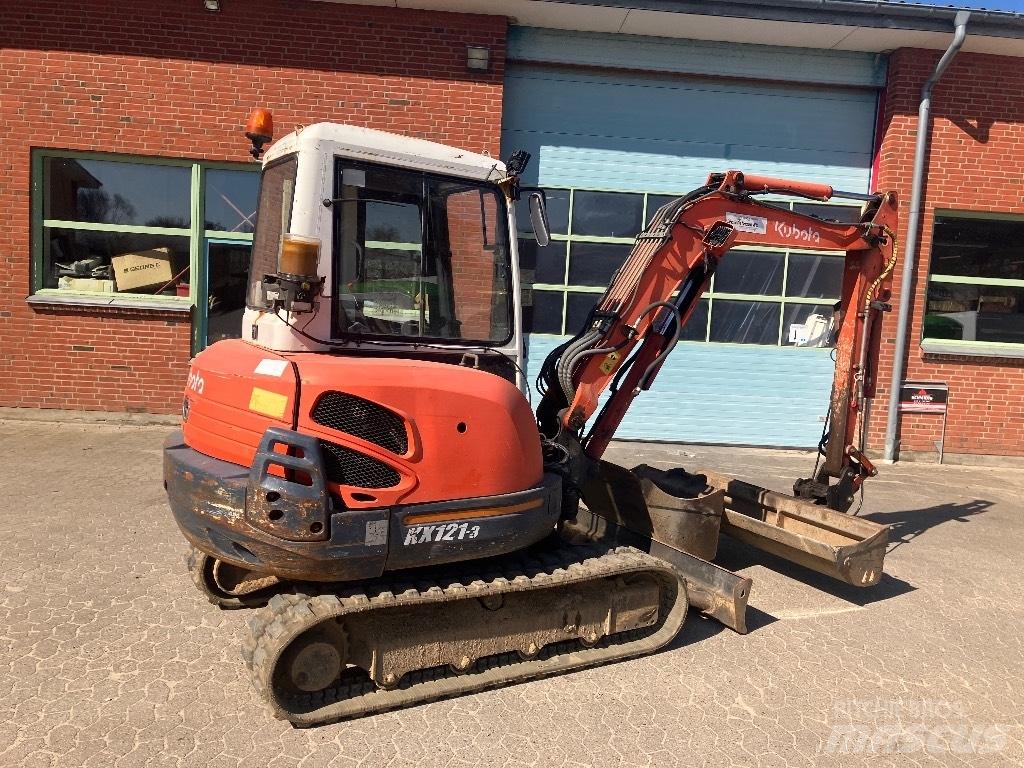 Kubota KX121-3 Міні-екскаватори < 7т