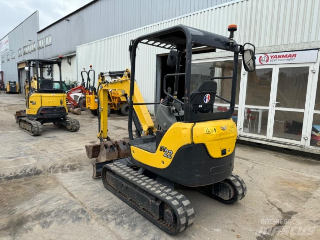 Yanmar SV22 (02097) Міні-екскаватори < 7т