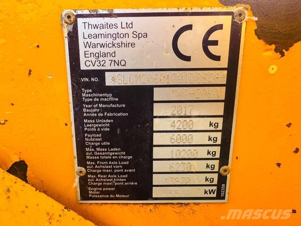Thwaites 6T Міні самоскиди