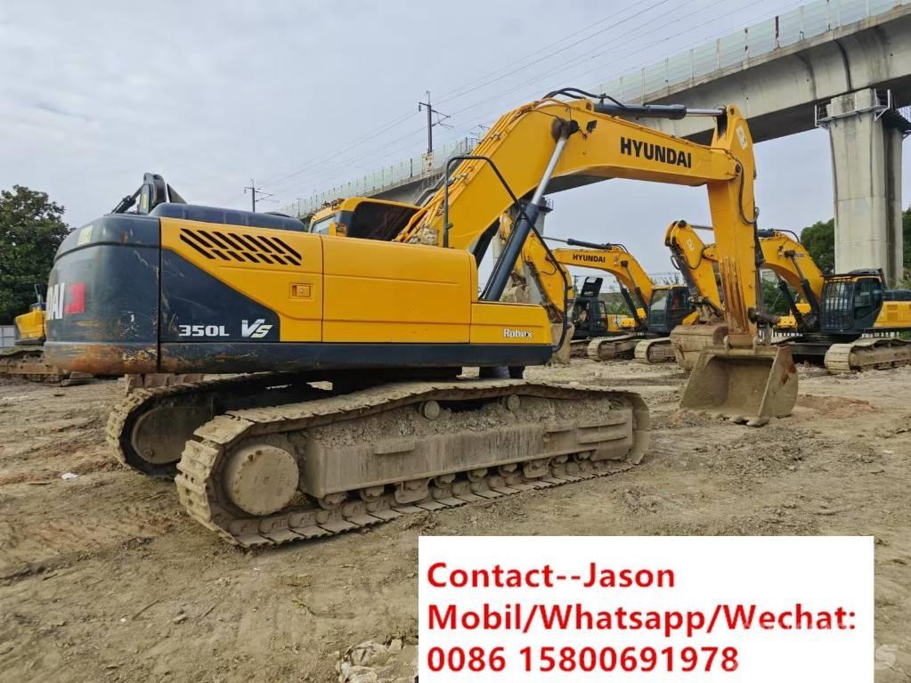 Hyundai R350LVS Гусеничні екскаватори