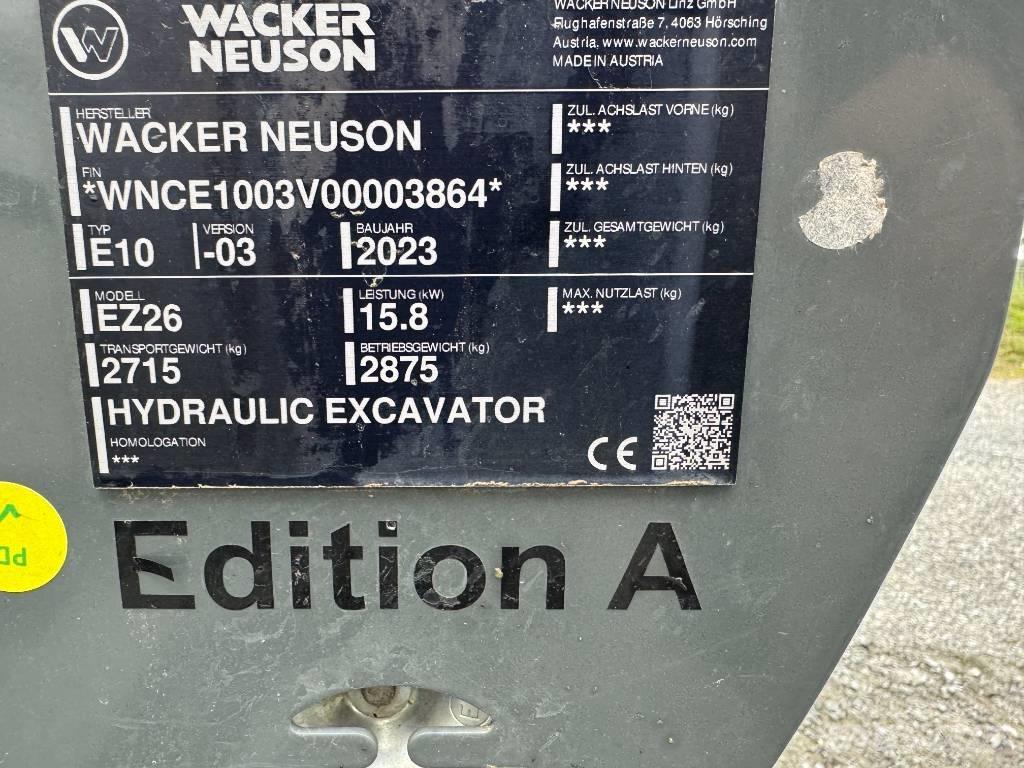 Wacker Neuson EZ26 Гусеничні екскаватори