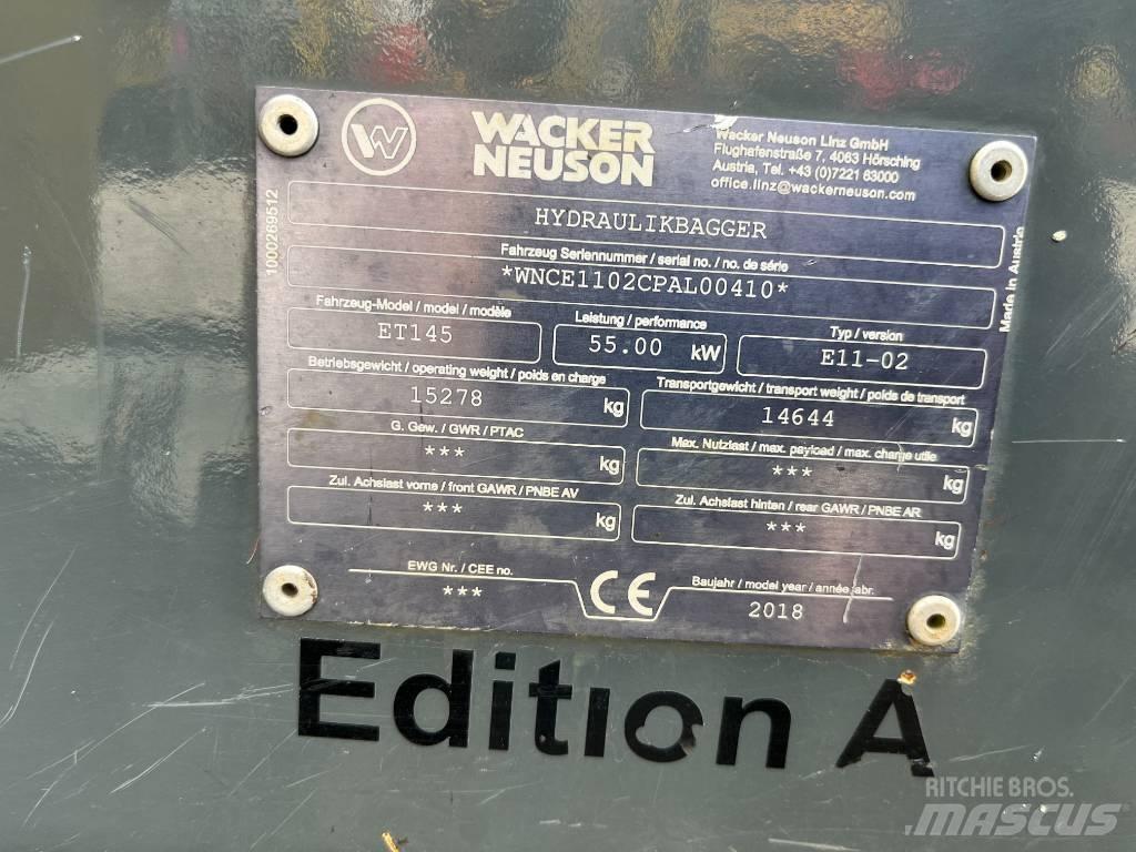 Wacker Neuson ET 145 Гусеничні екскаватори