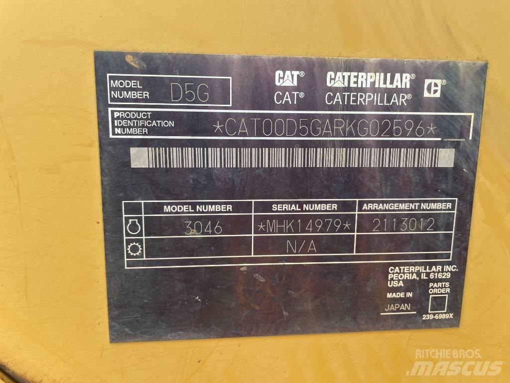 CAT D 5 LGP Гусеничні бульдозери